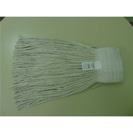 Renown 24 oz. 5 in. 4-Ply Natural Cotton Headband Cut End Mop Head, 6PK CM-21024HP